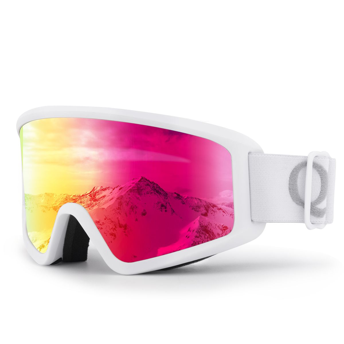 Qunature Ski Goggles, Anti-Fog Snow Goggles with Double Lenses for Winter Sports, 3 Colors_desvips.com
