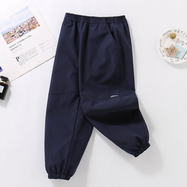 001 Boys' Spring And 2025 New Children's Cargo Big Kids Outdoor Hiking Autumn Sports Long Pants Trendy_desvips.com