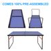 Table Tennis Table, Including Net And Racket Set, Foldable, Suitable For Indoor/outdoor Use._desvips.com