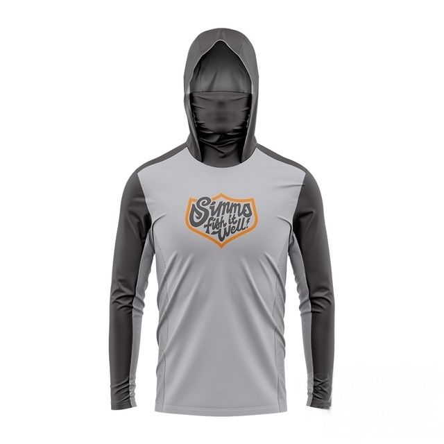 Men's Camouflage Fishing Suit Quick Drying Breathable Long Sleeve Hoodie With Face Mask Sun Protection Lure Fishing Summer_desvips.com