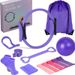 Yoga Auxiliary Equipment Leg Hip Lift Resistance Bands Pilates Bobo Balls Fitness Exercise Set_desvips.com