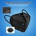 YOTU KN95 Face Masks 60 Pieces, 5-Layer Cup Dust Mask With 95% Filter Efficiency, Suitable For Home, Work, And Restaurants_desvips.com
