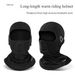 Sports Face Masks Bicycle Outdoor Riding Warm Mask With Glasses Hole Head Cover Plus Velvet Autumn And Winter Neck Warm Ski Mask_desvips.com