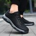 Men's round head British fashion leather men's sports casual shoes_desvips.com
