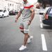 men's casual two piece set summer oversized short sve shorts running sportswear_desvips.com