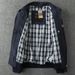 Spring 2023 Autumn Winter New American AF Casual Lapel Jacket Workwear Solid Color Coat Men's Windbreaker_desvips.com
