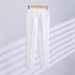 Women's Clothing Pants Set White Suit Jacket Suit Fashion Business Dress Female Beautician Work Clothes Fashion_desvips.com