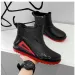 Trend 2024 New Outdoor Non-slip Hiking Durable Waterproof Rubber Fishing Shoes Shaxi Slip on Men Rain Boots_desvips.com