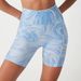 Cross-Border European And American New High-Waisted Hip-Lifting Printed Shorts Fitness Cycling Pants Running Tight_desvips.com