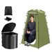 Portable Camping Toilet Tent Outdoor Shower Changing Room With Privacy Screen Waterproof Instant Setup For Beach Fishing Includes Carry Case Stakes_desvips.com
