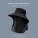 Fisherman's Hat, Outdoor Hiking Hat, Fishing Hat, Face Cover, Neck Protection, All-in-one Hat, Wide-brimmed Sun Hat_desvips.com
