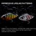 TREHOOK 6cm 13g Sinking Jerkbait 3pcs/pack Wobblers VIB Lures For Pike Bass Trout With Quality Hooks_desvips.com