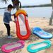 Inflatable Pool Lounge Chair Extra Wide PVC Floating Bed With Adjustable Backrest For Adults Beach Lake Relaxation_desvips.com