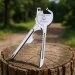 1PC 6-in-1 Stainless Steel EDC Multi Utili-Key - Keychain Pocket Cutter Knife Screwdriver Unboxing Tool_desvips.com