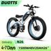 DUOTTS N26 Electric Bike 26" 1500w Dual Motors 48V 20Ah Samsung Battery_desvips.com