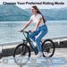 Aairsk GT300 Electric Bike 26inch With 36V 10AH Lithium Battery, 7-Speed Shimano_desvips.com