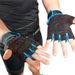 Unisex Fingerless Gym Gloves For Weightlifting, Basketball, Pull-Ups & Cycling – Anti-Slip & Breathable Workout Gloves With Enhanced Grip_desvips.com
