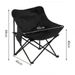 Outdoor Moon Portable High-Back Camping Leisure Chair Straight Travel Folding_desvips.com