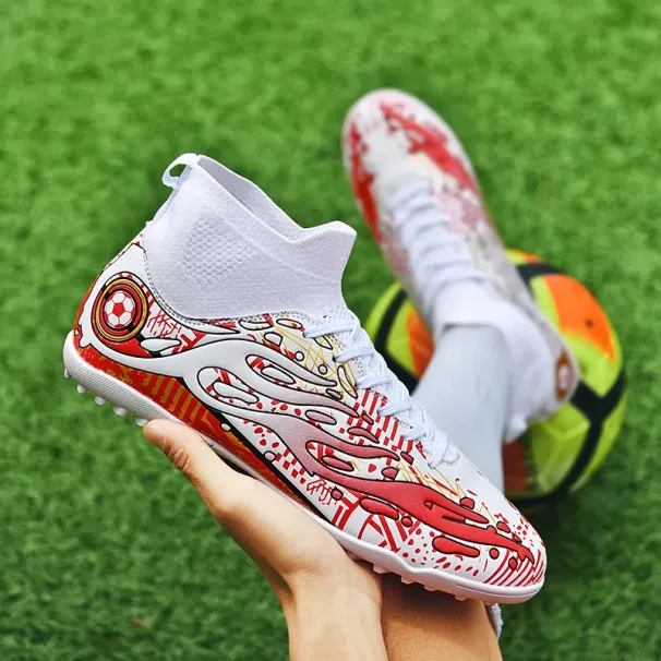 Professional Society Football Boot Original Boots Men Turf Training Childrens Futsal Hall Soccer Shoes For Boys_desvips.com