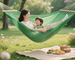 Ice Silk Hammock, Outdoor Anti-tip Mesh Camping Swing, Adult Indoor Rocking Bed, Thickened Breathable Double Hanging_desvips.com