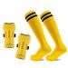 Soccer Shin Guards Straps Soccer Shin Guards Cross Border Foreign Trade Over The Knee Long Football Socks_desvips.com