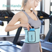 Fitness Waist Trimmer With Phone Pocket, 3-Layer Sweat-Absorbent Material Waist Support Belt With Strong Velcro For Women_desvips.com