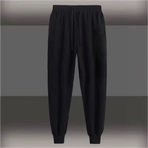 Trendy New Knitted Long Men And Women Basketball Spor Training Loose Cargo Jogger Pan American Style Cotton_desvips.com
