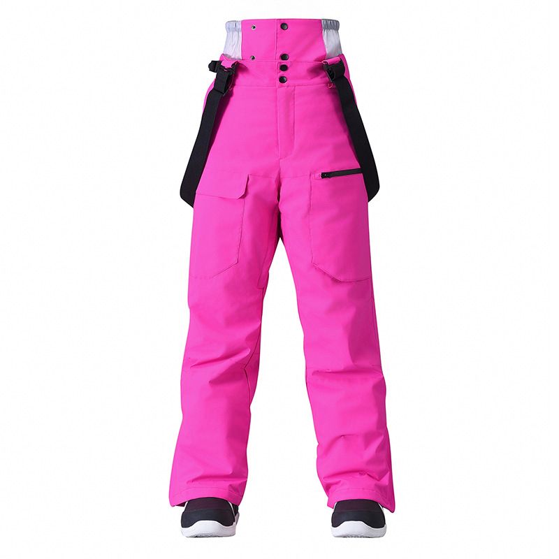 NOKO-New Men's And Women's Ski Pants With Suspenders Winter Windproof, Waterproof, Warm, And Thickened Snowboard Pants._desvips.com