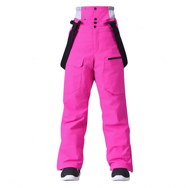 NOKO-New Men's And Women's Ski Pants With Suspenders Winter Windproof, Waterproof, Warm, And Thickened Snowboard Pants._desvips.com