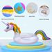 Unicorn Inflatable Pool Float Giant Ride On Swimming Ring For Adults Teens Fun Water Toy For Beach Pool Parties Summer Vacation_desvips.com