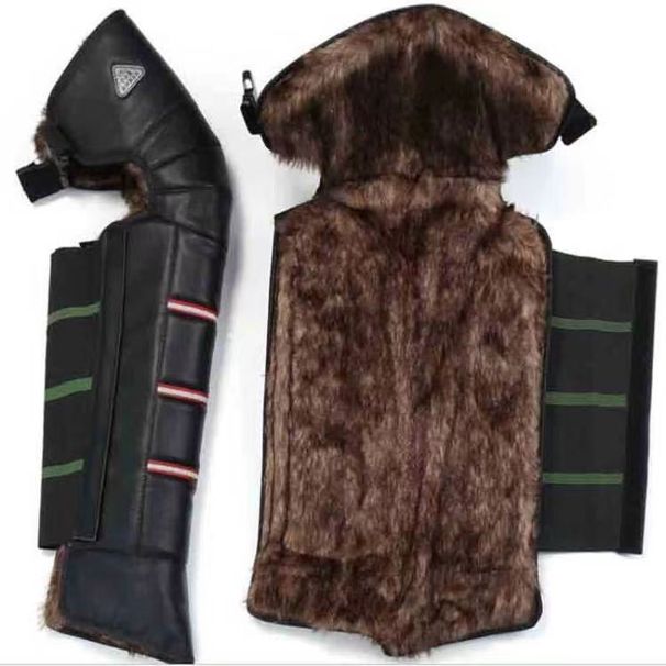 In Winter, Motorcycle Knee Pads, Men And Women's Legs Protectors, Windproof And Cold, Thickened And Warm Riding_desvips.com