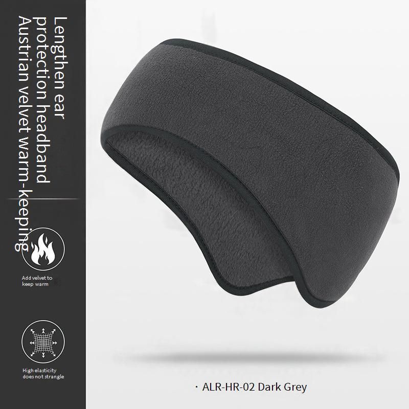 Unisex Fleece Headband For Outdoor Sports - Windproof Ear Warmer For Running, Cycling, Commuting & Winter Activities_desvips.com