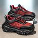 2026 Fashion European-USA Style Vintage Sneakers Youth/Men Low Top Lace-Up Breathable Thick Sole Increase Height Non-Slip Wear-Resistant Running Shoes_desvips.com