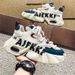2027 Fashion European Station Sneakers Men Low Top Lace-Up Thick Sole Height Increase Non-Slip Wear-Resistant Air Cushion Running Shoes_desvips.com