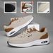New Spring Autumn Waterproof Walking Non-Slip Cushioning Casual Leather Sports Men's Tennis Shoes_desvips.com