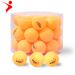 Regal 24-Pack Barrel Training Red Blue Green Yellow White Colorful Table Tennis Balls New Material_desvips.com