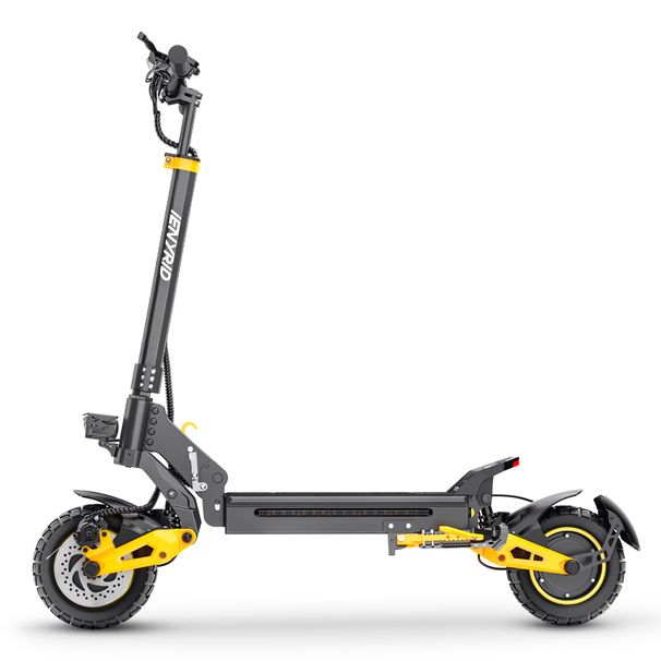 IENYRID ES1 Aldult Electric Scooter 2400W Dual Motor 10 Inch 48V/20.8Ah Battery Off-Road EScooters Foldable 1 E-Scooter_desvips.com