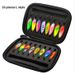Beginner's Ultra-Short Fishing Rod Set Portable Spinning Rod & Reel Combo With Lures And Hooks_desvips.com