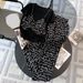 Women's Clothing Sports suits for women summer new style fashionable versatile high-end black short-sleeved wide-leg pants two-piece suit_desvips.com