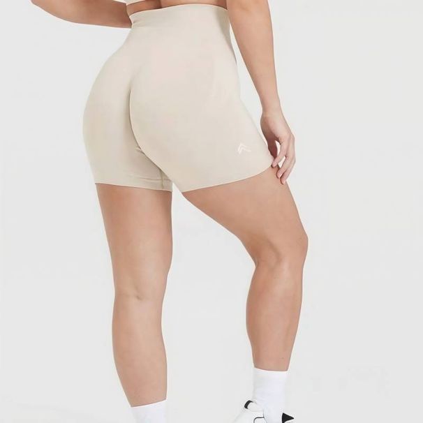 High Waisted Push Up Short Women's Fashion Shorts Breathable Ruffled Hip Sports Running Elastic Active_desvips.com