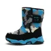 Childrens Snow 2024 Winter New Boys Non-slip Waterproof Boots Girls Cashmere Thick Cotton Warm Shoes Sizes US9C-US6Y_desvips.com