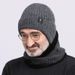 001 Middle-aged Elderly Men's Warm Ear Protection Dad And Grandpa, Thick Knitted Wool Hat For Winter_desvips.com