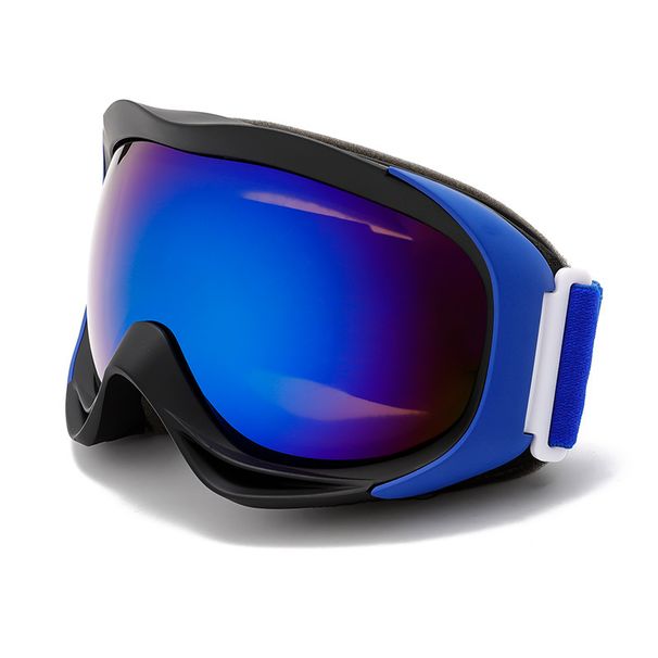 New Double-Layer Double-Color Spherical Frame Anti-Fog Ski Outdoor Sports Windproof Eye Protection Mountaineering Snow_desvips.com