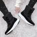 Women's Winter Snow Boots Waterproof Slip-Resistant Warm Lined Mid-Calf Boots With Lace-Up Design For Men And Women_desvips.com