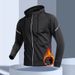 Running Jacket Men's Winter New Windproof Sun Protection Training Sportswear With Plush Insulation And Waterproof_desvips.com