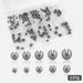 Shark Scavenger|160 Pieces Of Round-open Raft Sinkers For Rock Fishing, Lead Line Set With Weights, Fishing Gear_desvips.com