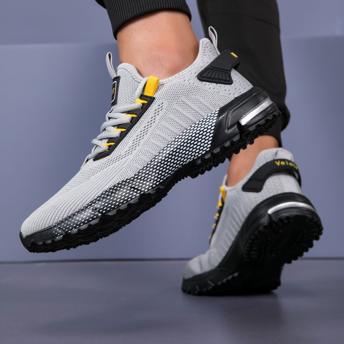 YRZL Athletic 2025 Training Lightweight Non Slip Workout Sneakers For Men Comfortable Walking Running Shoes_desvips.com