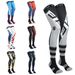 Elasticity Braces Compression Ice Silk Motocross Knee Socks Anti-slip Cool Patterns Motorcycle Sports Sock_desvips.com