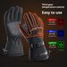 Autumn and winter outdoor sports, cycling, skiing, warm gloves, heated cycling, cold proof, electric heating, waterproof touch screen_desvips.com