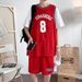 2024 New Summer Basketball Uniform Sports Set For Men, Trendy Baseball Style, Stylish Loose Casual Couple Short Sleeve_desvips.com